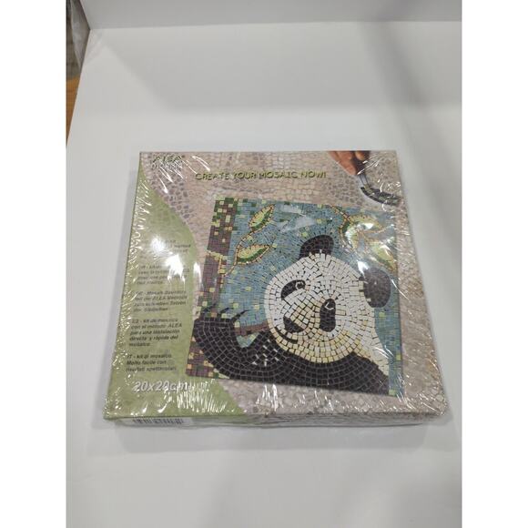 Ceramic Tile Panda Mosaic Kit 20 x 20 cm (204022) - Picture 1 of 6